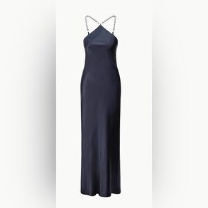 Staud Cadence Dress Navy